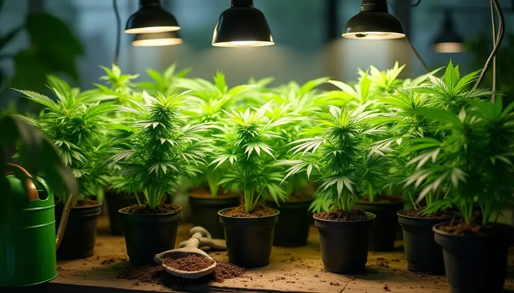 Cannabis Anbau das ganze Jahr über - Im Wintergarten erfolgreich