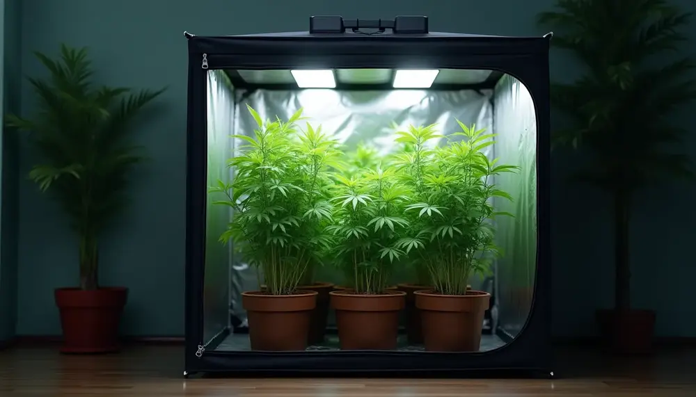 Cannabis Anbau im Zelt - Die optimale Lösung?