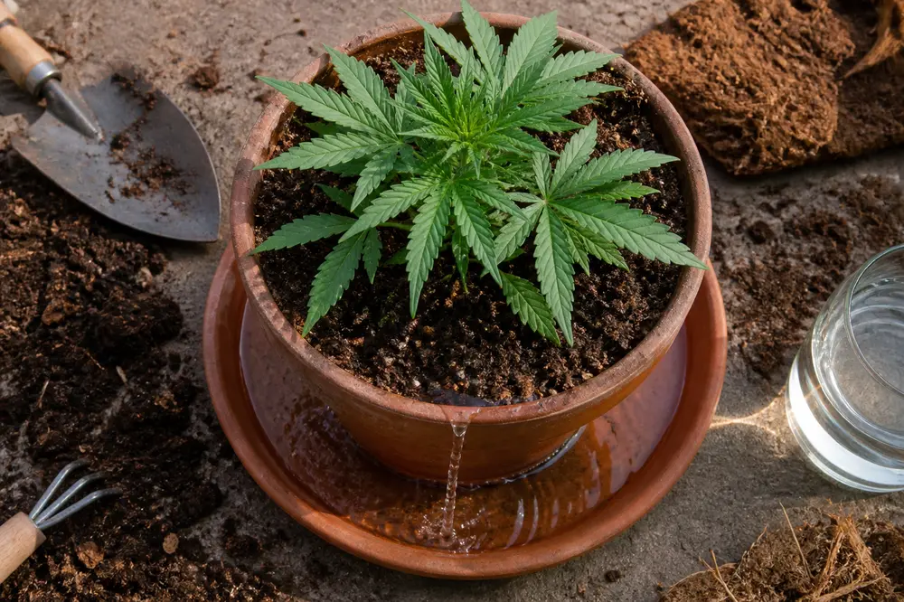 cannabis erde durchspülen: Wann es sinnvoll ist und worauf Du achten solltest