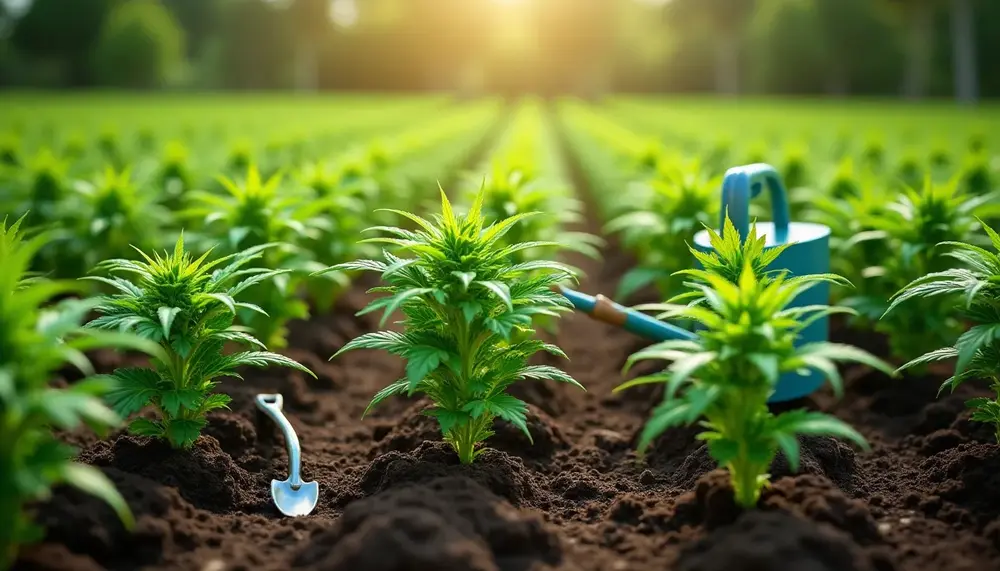 CBD anbauen: Dein eigener kleiner Hanf-Garten