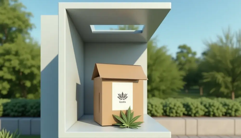 CBD Blüten an eine Packstation liefern lassen: So einfach gehts