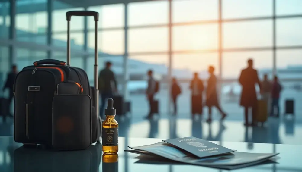 CBD Öl am Flughafen: Wissenswertes für Reisende