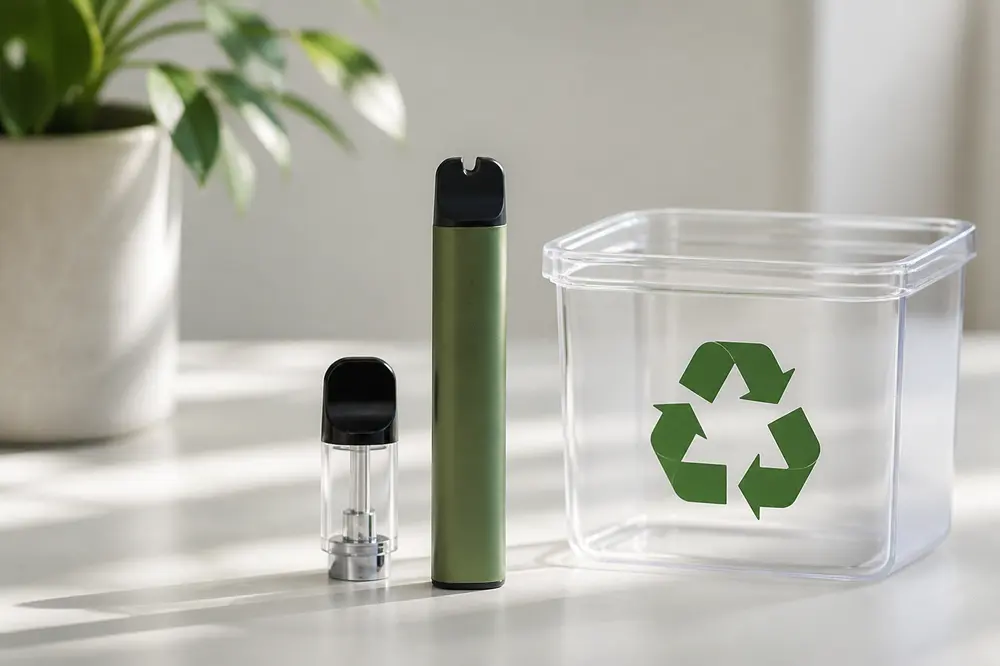 Dein Guide zum Cannabis Vape Recycling: Tipps für nachhaltiges Dampfen
