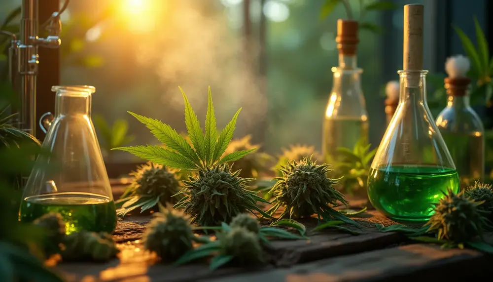 Der Prozess der Decarboxylierung bei CBD Blüten
