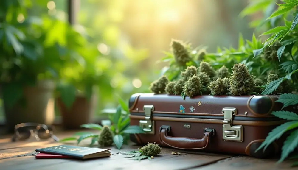 Entspannt reisen: CBD Blüten sicher und legal im Flugzeug mitnehmen