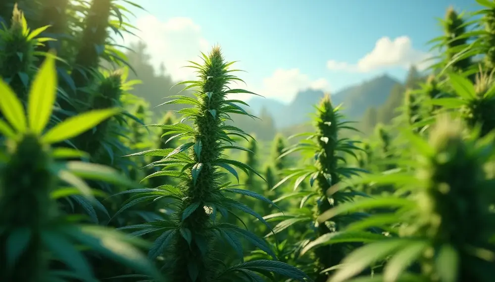 Genieße die einzigartige Qualität von CBD Blüten aus den USA